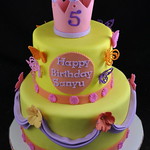 Princess birthday cake