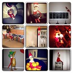 Elf on the shelf antics 2012
