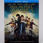 Pride + Prejudice + Zombies Blu-ray (2016) - Amazon Purchase - Slipcover - Front View