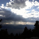Storm approaching Albuquerque 1