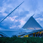 Milwaukee Art Museum at Twilight