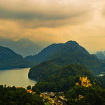 "Where the Fairytale King grew up", Hohenschwangau Castle, Germany
