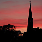 St. Mary's Church Sunset, Princes Risborough