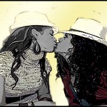 " Un Beso " . "A Kiss" .