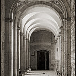 UK - Oxford - All Souls College - Colonnade 01_sepia_P7060084