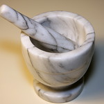 Marble Mortar & Pestle