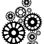 Steampunk gears