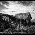 Barn in Black and White