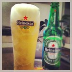 #heineken #frozen #glass #beer