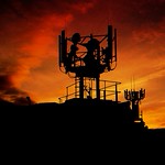 Communication sunset.