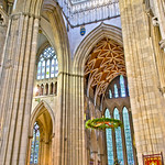 York Minster Interior - York, England.