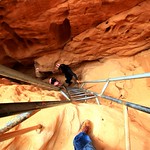 down to the canyon - Timna park - Israel