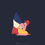 The attack in Nice : artists pay homage to the victims.