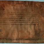 LIBER PONTIFICALIS LEAF Ref 407 bottom fragment recto