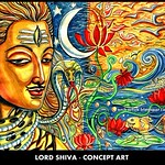 LORD SHIVA PAINTINGS - CONCEPT ART - 103 - Artist Anikartick,Chennai,Tamil Nadu,India