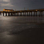 Tybee Island Pier at Night