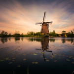 Kinderdijk @ sunset