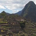 Peru (Machu Picchu) Perfectly constructed terasses for agriculture