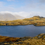 Sprinkling Tarn - with Great Gable & Green Gable