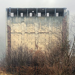 Factory building in decay in Poznan, Poland