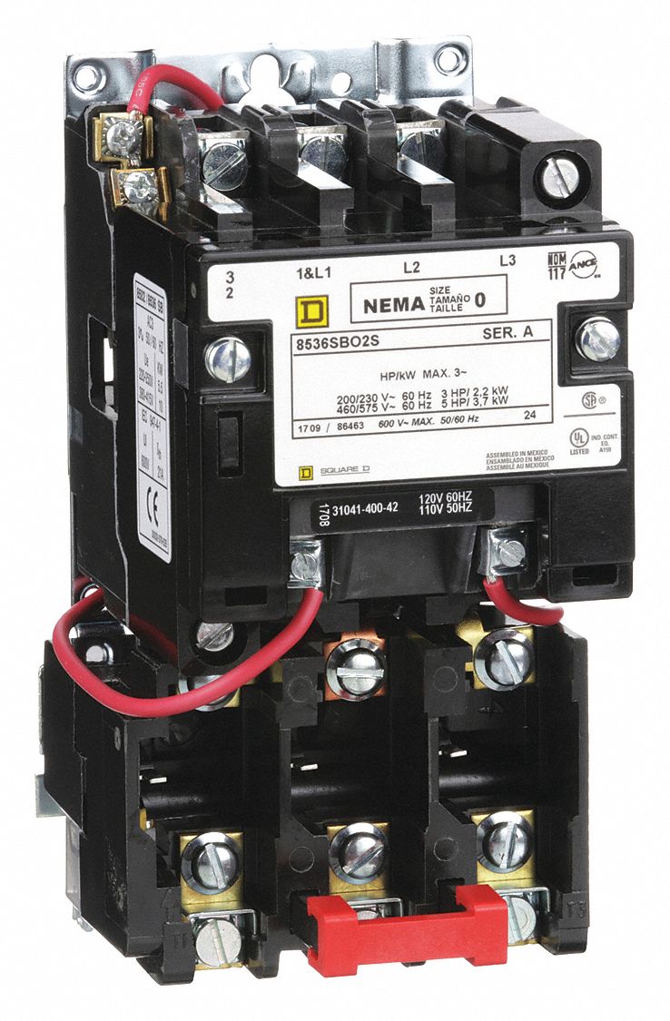 Square D 3 Phase Motor Starter Wiring Diagram