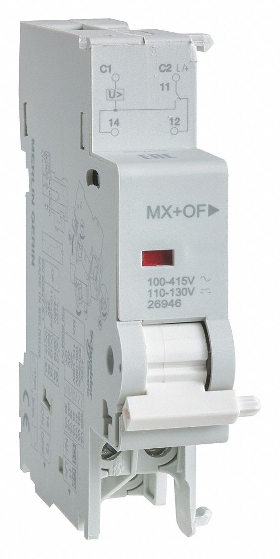 How Does A Shunt Trip Circuit Breaker Work Circuit Diagram