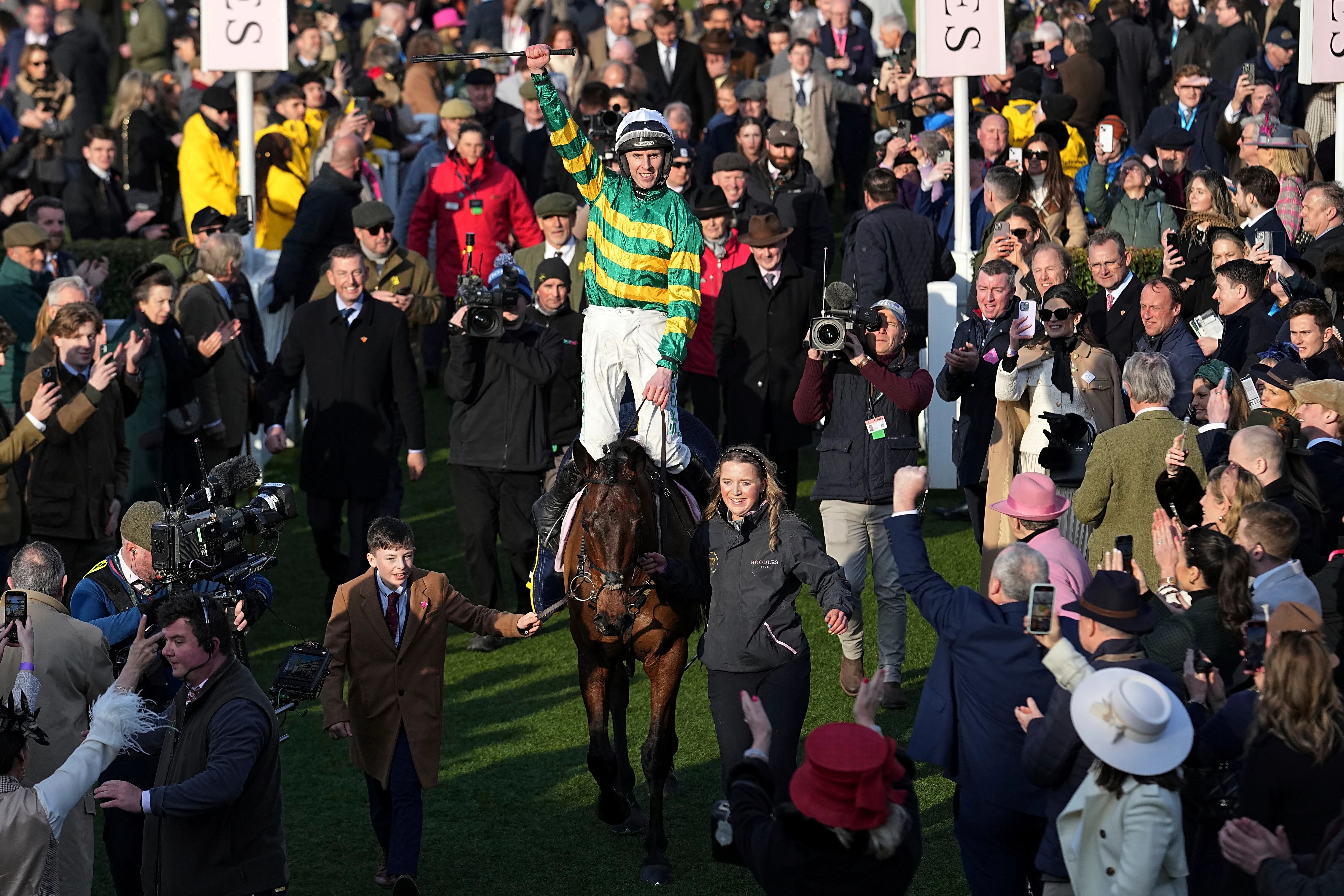 Cheltenham Festival enjoys bounceback in Gold Cup sunshine despite drop in attendance