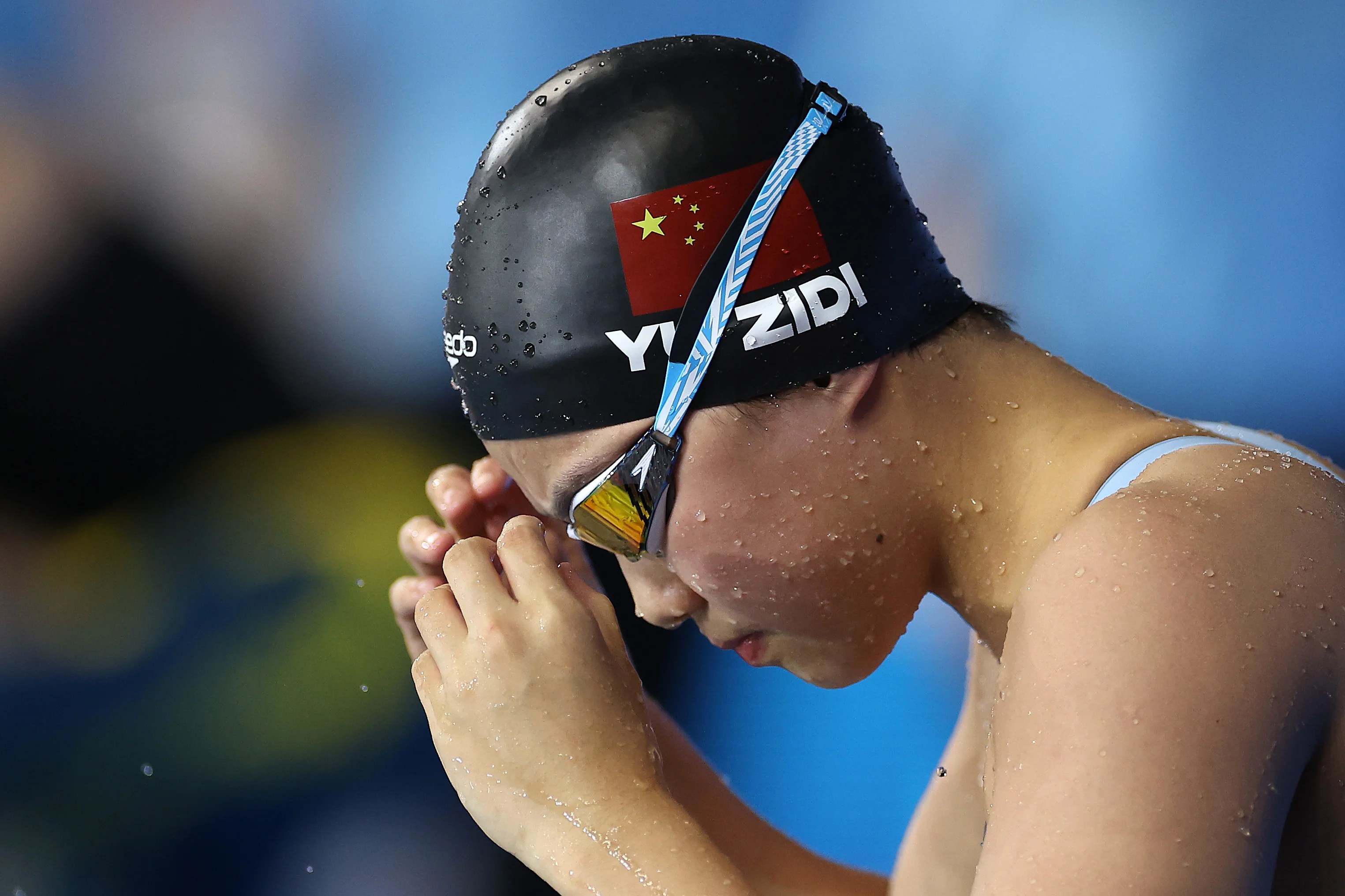 Chinese swimmer Yu Zidi, 12, becomes youngest medallist in World Championships history