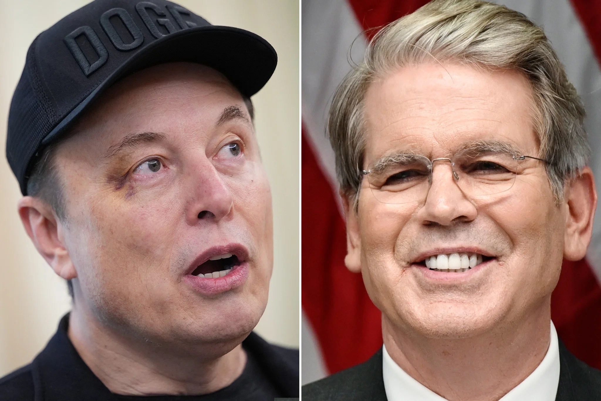 Scott Bessent addresses explosive ‘WWE’ clash with Elon Musk in West Wing – and if he gave him a black eye