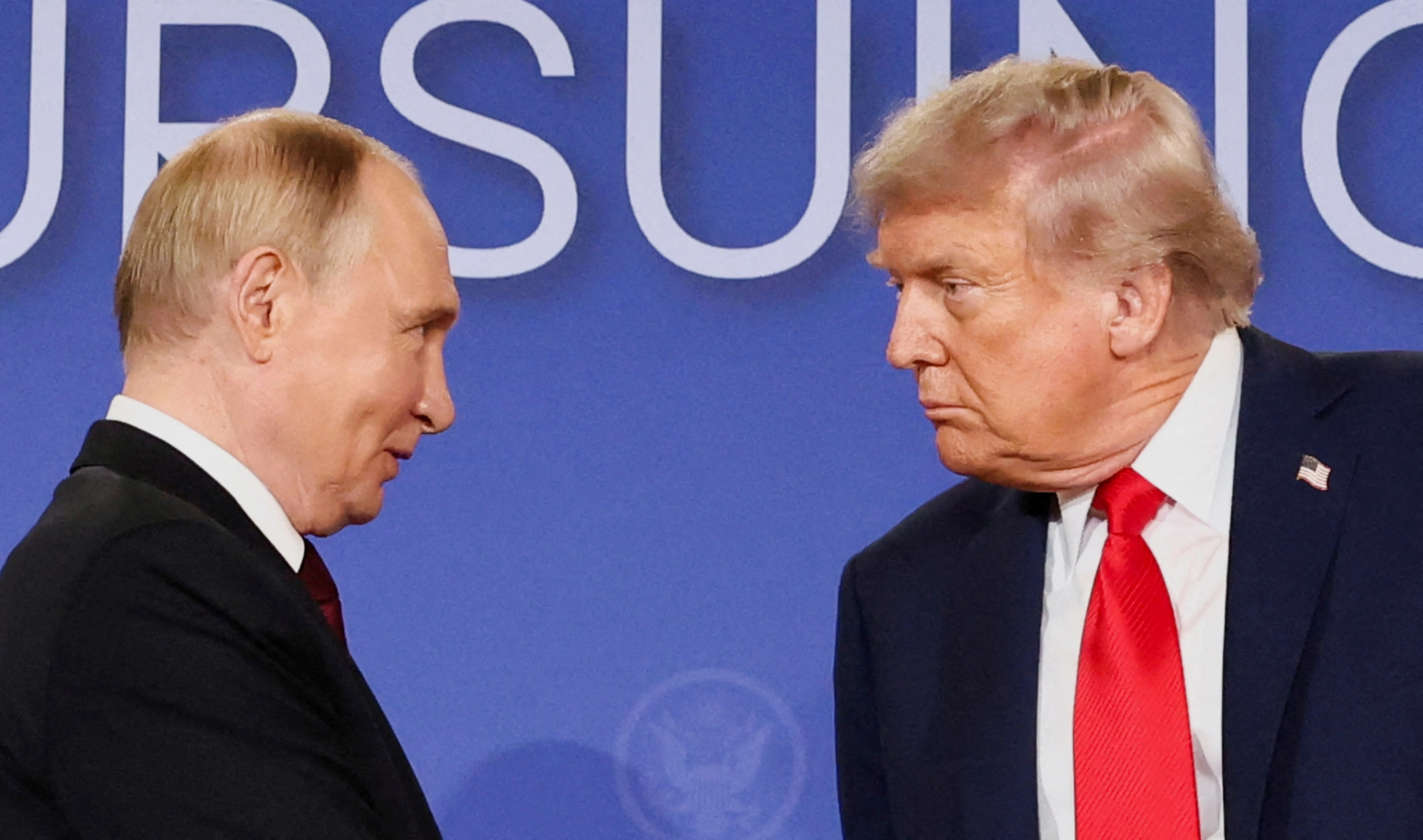 Trump compares Zelensky and Putin to children and says ‘maybe they have to fight a little longer’