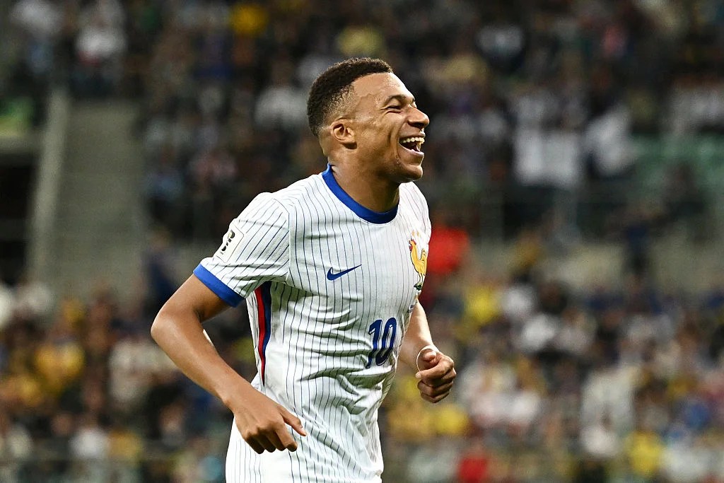 Kylian Mbappe matches Thierry Henry’s international goals and eyes all-time France record