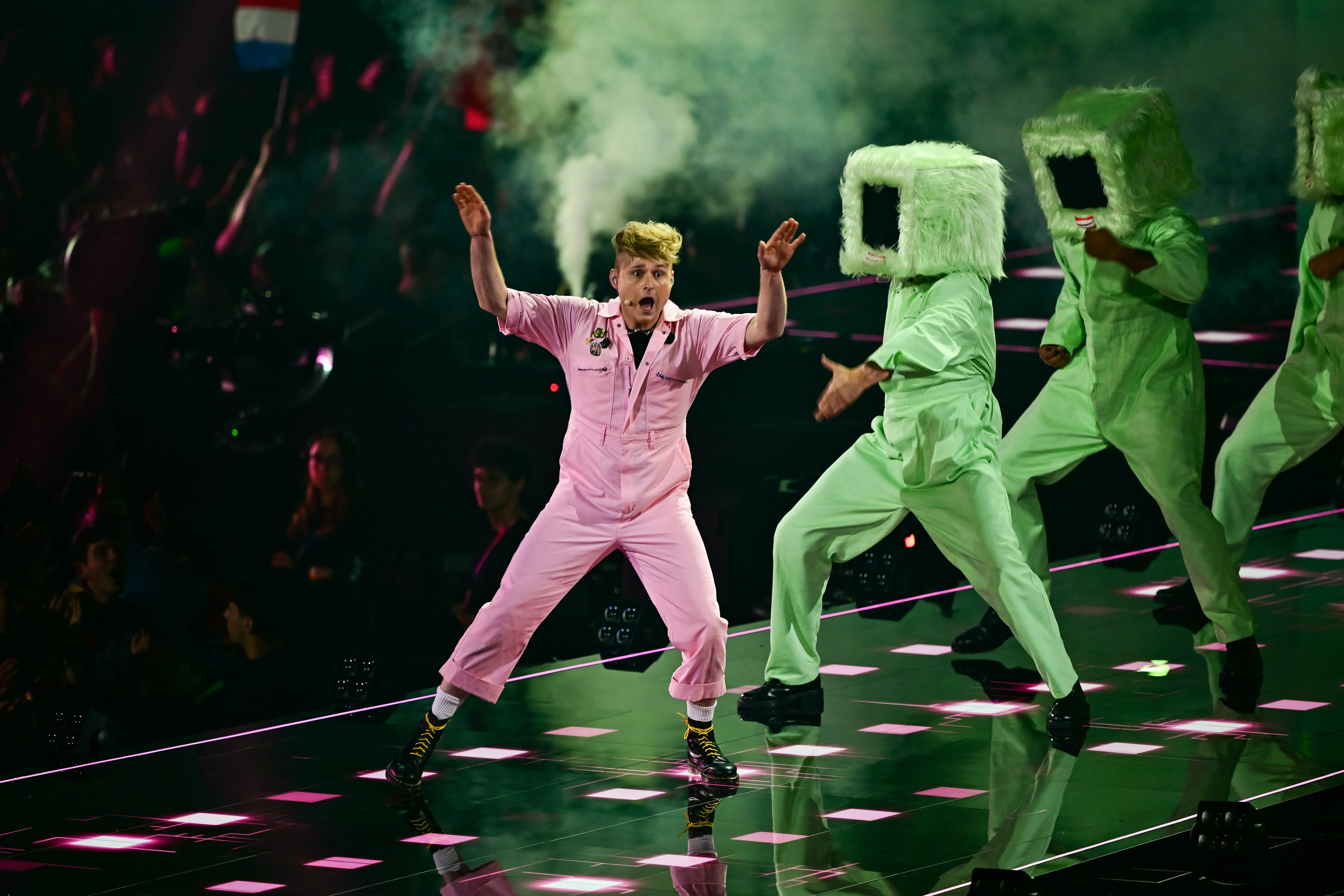 Eurovision 2026 semi-final sees UK entry Look Mum No Computer divide fans with ‘bonkers’ performance