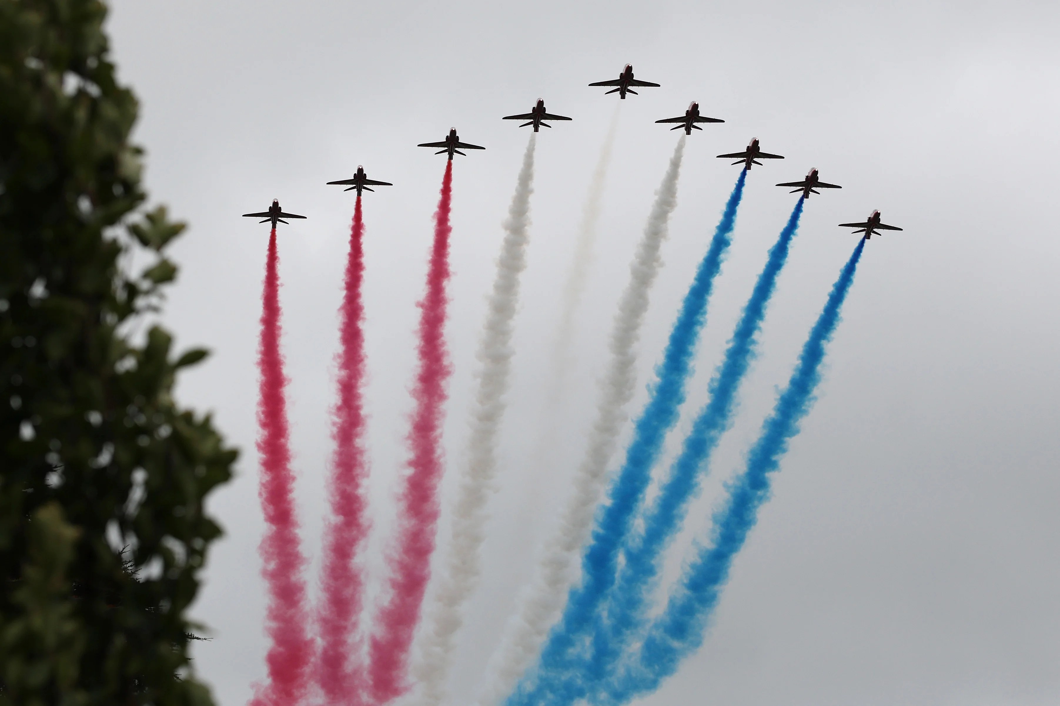 RAF Red Arrows to tour US to mark 250 years of American independence