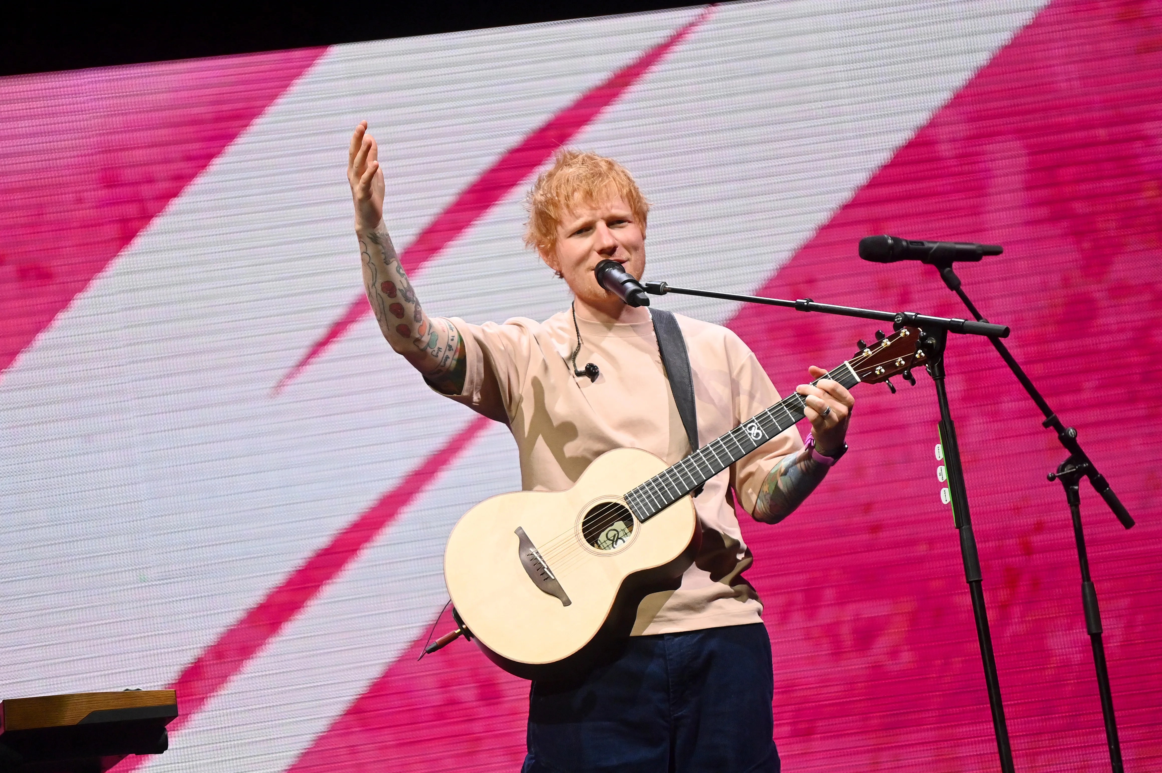 Ed Sheeran didn’t want to ‘get into politics’ on U2 collab track before Macklemore controversy