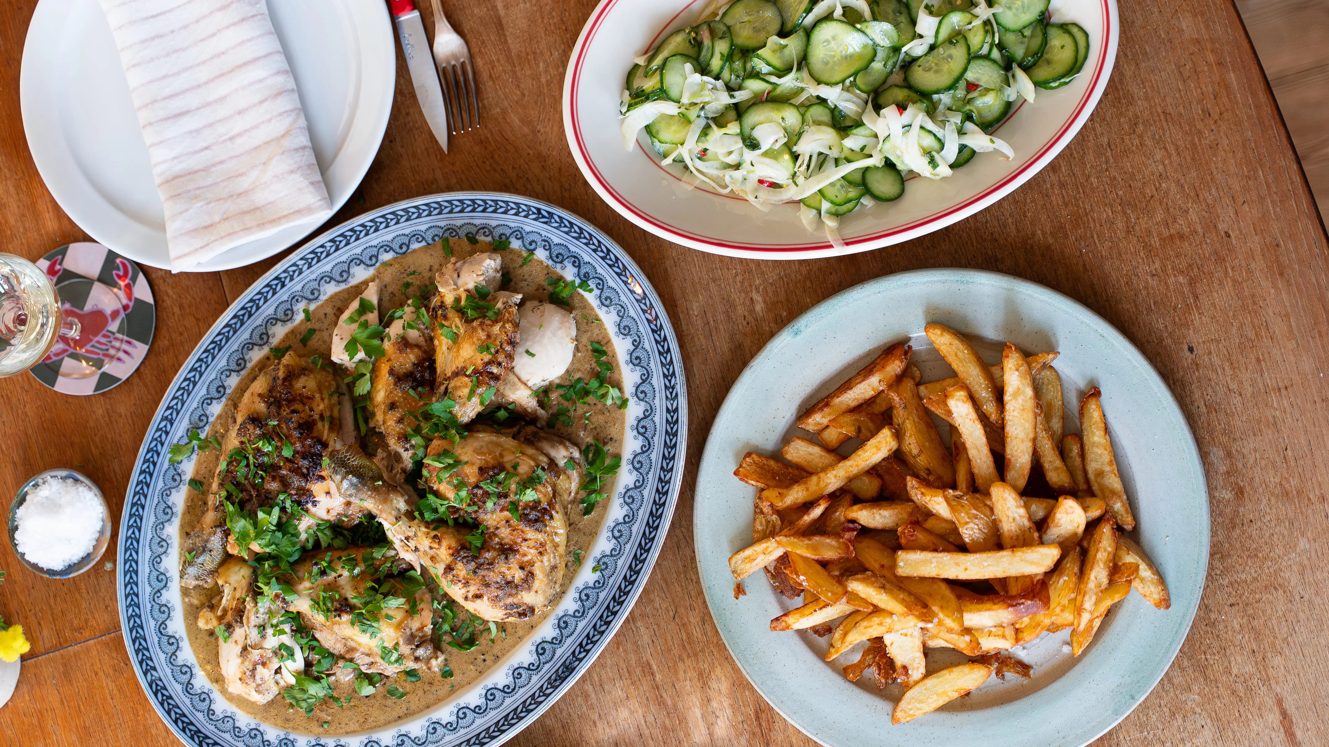 The perfect dinner party menu: cocktails, roast chicken and cake