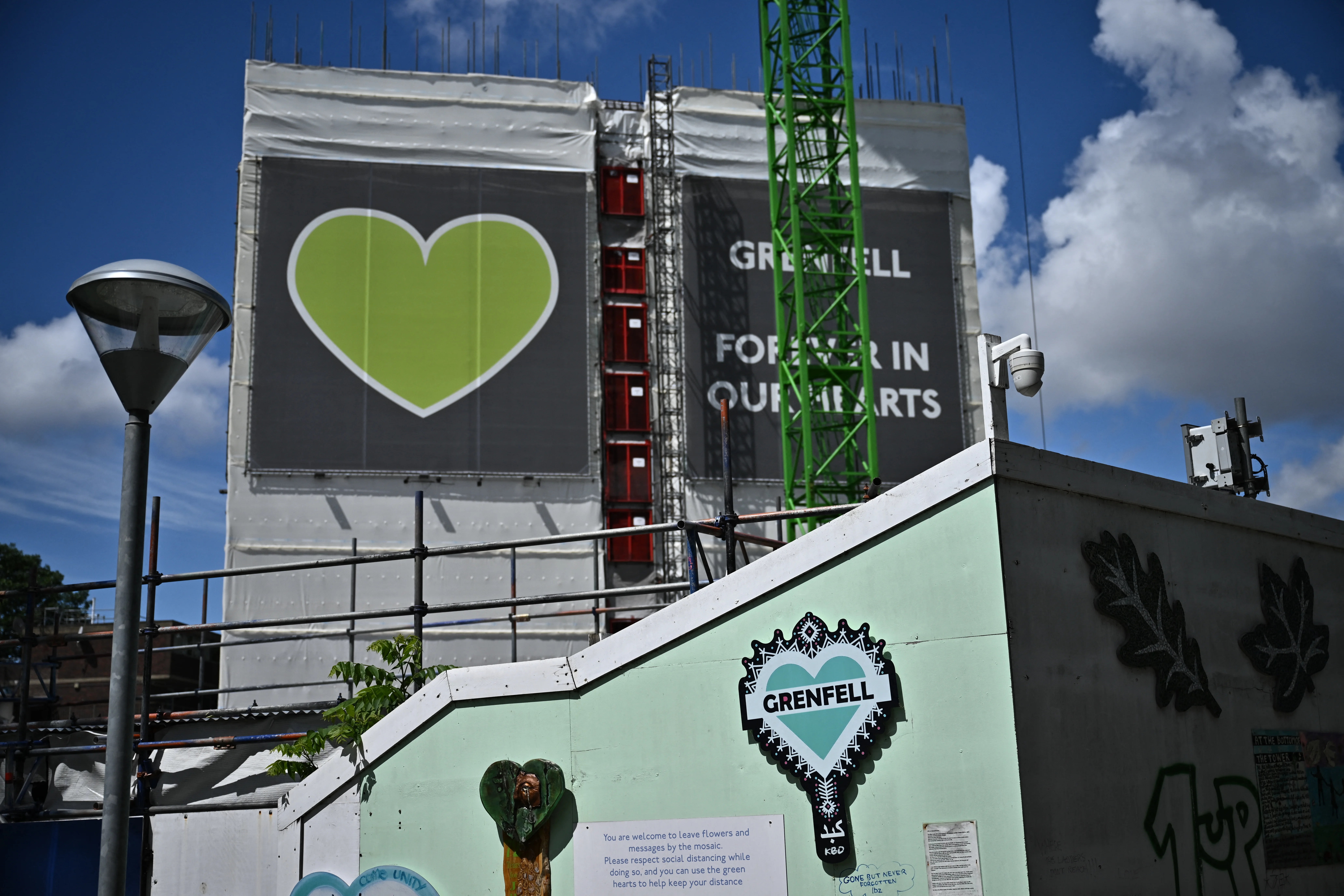 Grenfell survivors and victims’ families demand justice on final anniversary before tower demolition