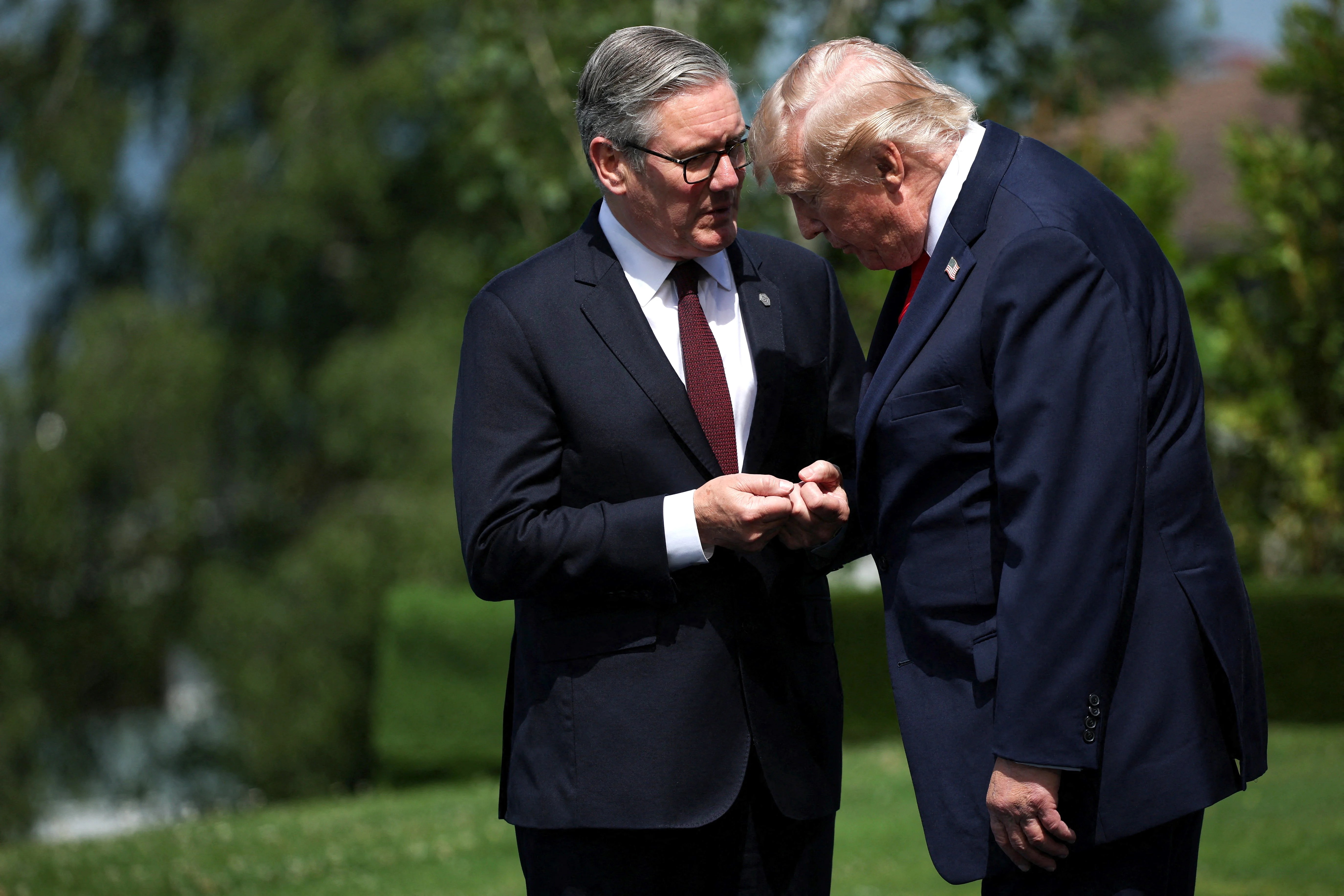 As his grip on No10 fades, Starmer looks increasingly isolated at the G7 summit
