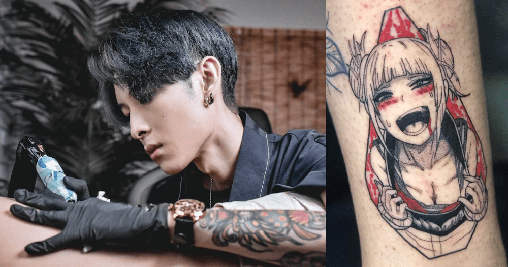 Overcoming Abuse & Family Debt, S'porean, 19, Now Inks Beautiful Anime Tattoos - Mothership.sg - News From Singapore, Asia And Around The World 525_x_1000_png