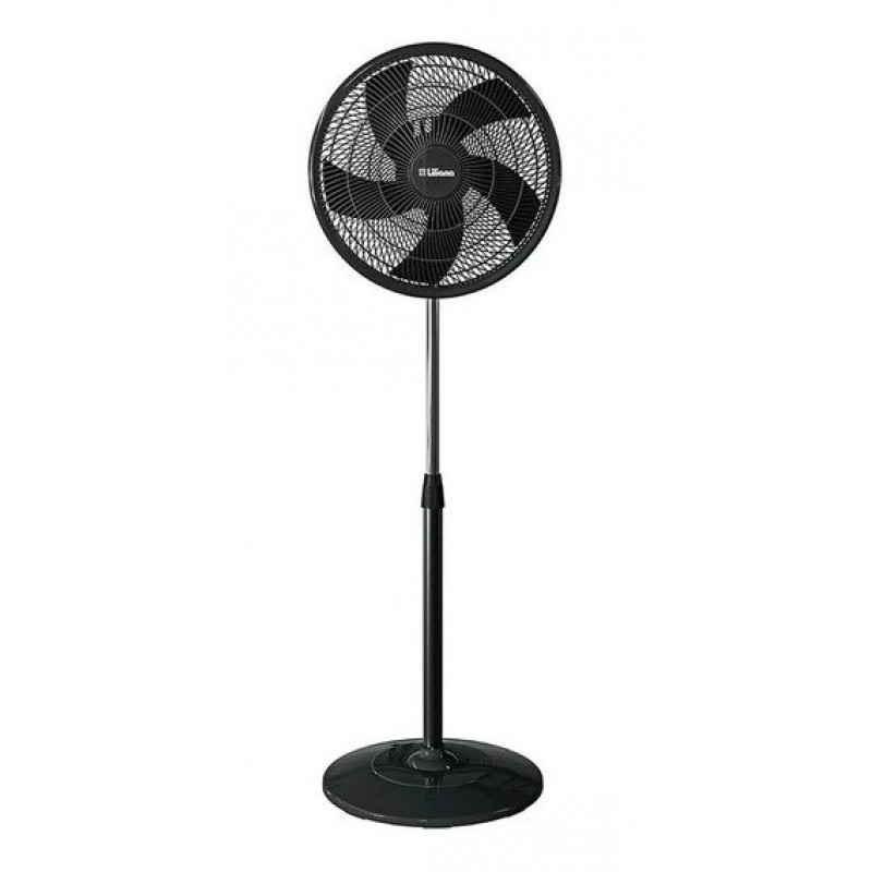 LILIANA VENTILADOR PIE 16 ASPAS NEGRAS OSCILANTE VP16P