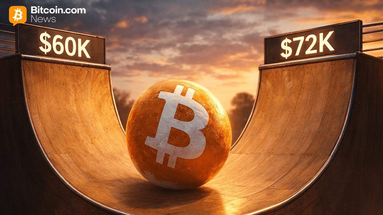 Bitcoin Consolidates Under Supply Zone With $60K Risk Still in Play