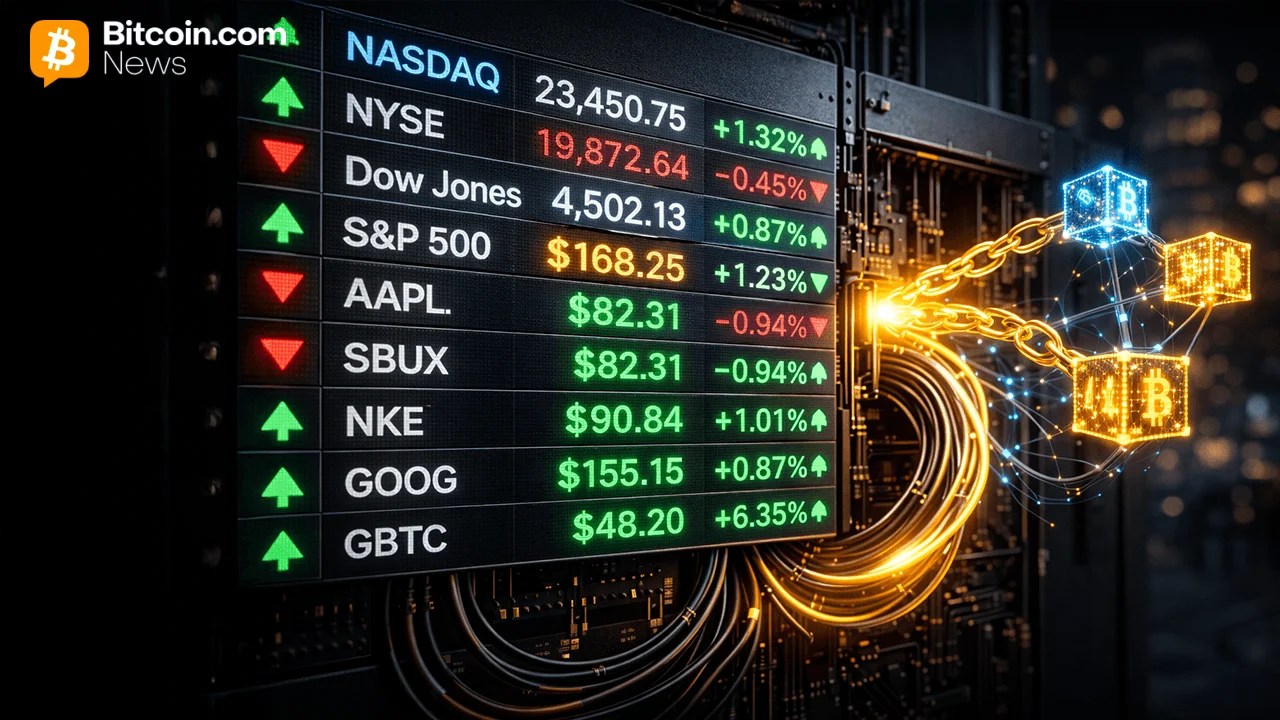 Tokenizing Big Finance: How Blockchain is Rewiring the Stock Market
