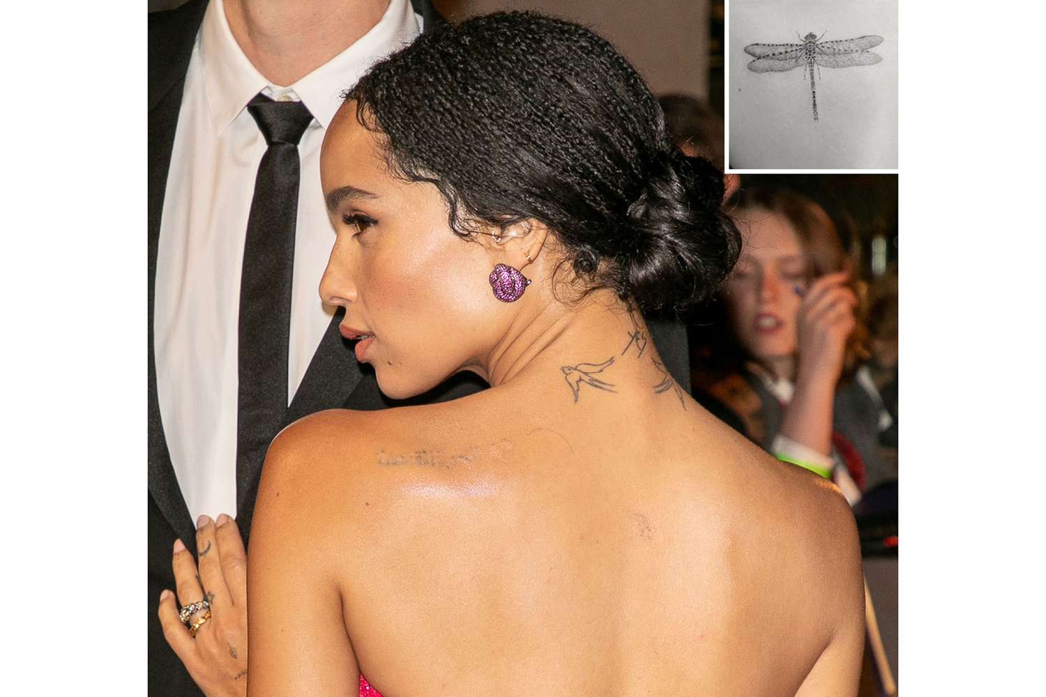 Zoë Kravitz Shows Off Two New Tattoos - 'Baby' And A Dragonfly On Instagram | People.com 1333_x_2000_jpg