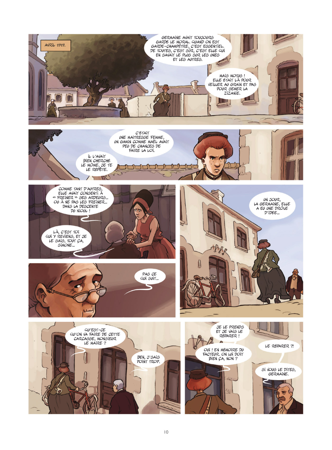 Facteur pour femmes T2, bd chez Bamboo de Quella-Guyot, Cassier Bd pour femme