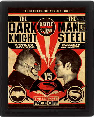 3dposters Batman V Superman Fight Poster Bei Europosters