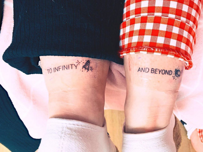 30 Disney Themed Couples Tattoos That You'll Fall In Love With