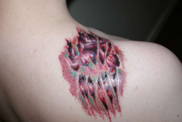 Zombie Bite. Tattoo 402_x_600_jpg