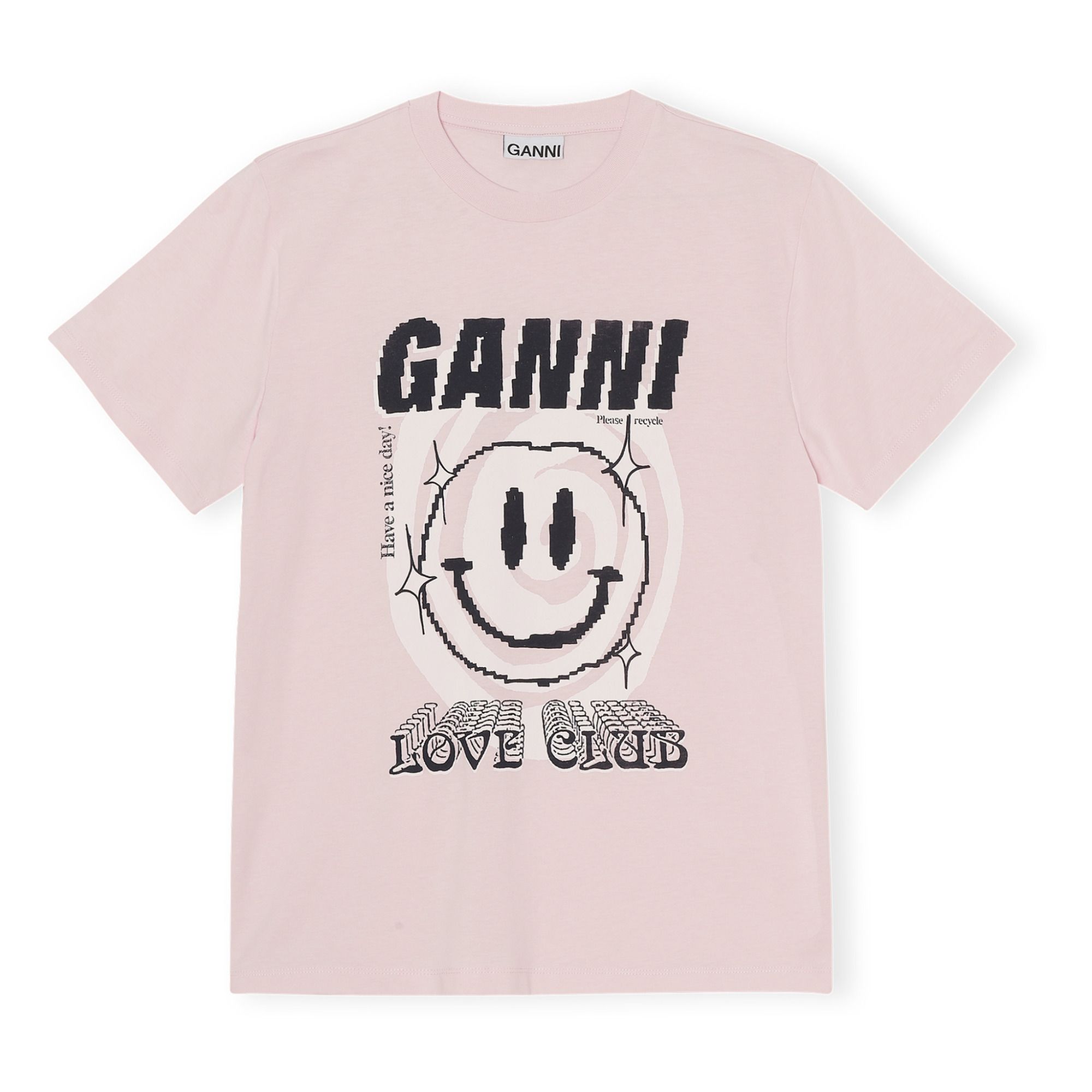 Ganni t shirt smiley