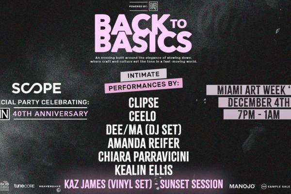 Clipse and Cee-Lo Green to Headline SPIN 40th Anniversary Party at Miami Art Week