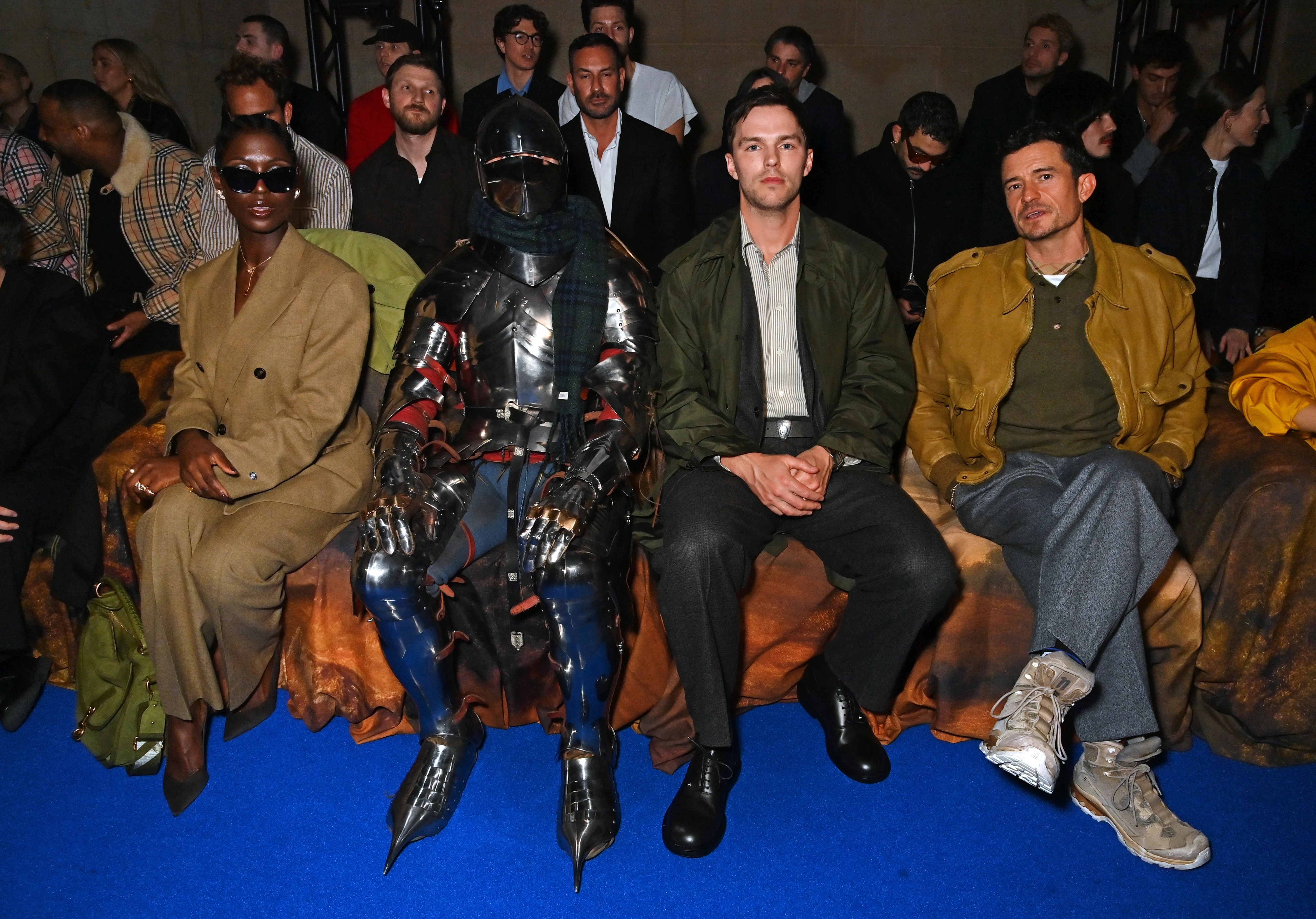 All the celebrities on the London Fashion Week front row