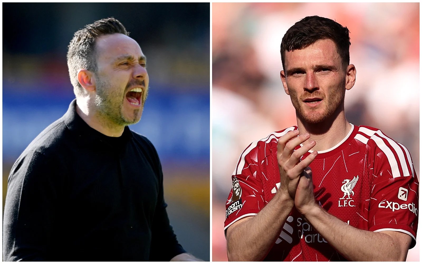 Roberto De Zerbi explains why Tottenham signed Andy Robertson as first summer transfer confirmed